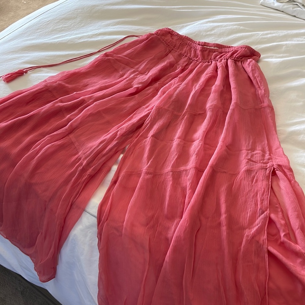 Flowy wide leg pant